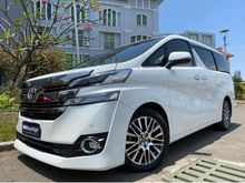 2015 Toyota Vellfire 2.5 G Van Wagon Nik2015 New Model White On Black Pilot Seat PBD #AUTOHIGH #MUST HAVE