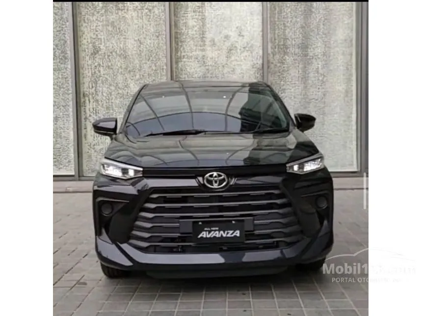 Jual Mobil Toyota Avanza 2024 E 1.3 di Banten Manual MPV Hitam Rp 214.700.000