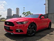 FORD MUSTANG 2.3 ECO BOOST 2016 RED ON BLACK CBU FULL OPTION TDP 275JT
