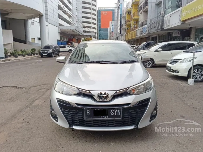 Jual Mobil Toyota Yaris 2018 G 1.5 di Banten Automatic Hatchback Silver Rp 167.000.000