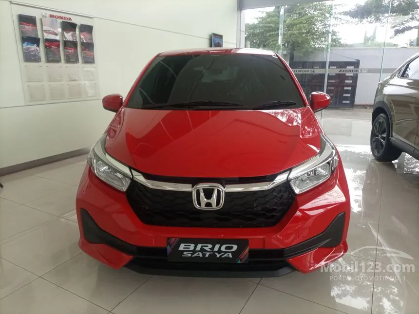 Jual Mobil Honda Brio 2024 E Satya 1.2 di Banten Manual Hatchback Hijau Rp 166.800.000