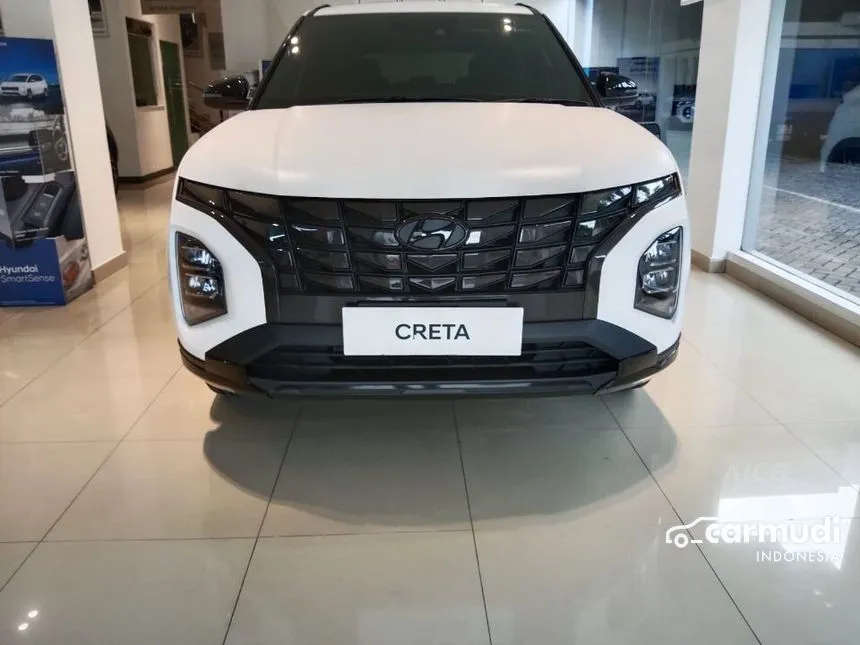Jual Mobil Hyundai Creta 2024 Alpha 1.5 di Banten Automatic Wagon Putih Rp 400.800.000
