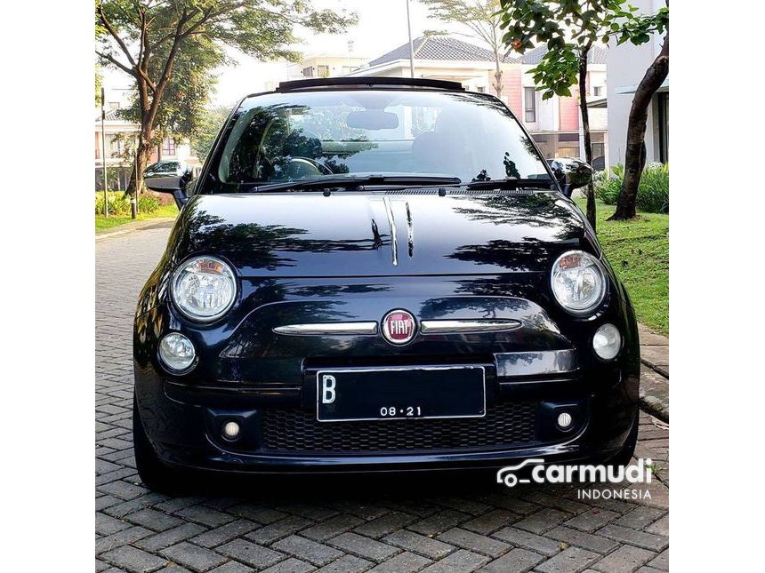 Fiat 500C 2014 Lounge 1.4 In Indonesia (Others) Automatic Convertible Black For Rp 280.000.000 - 7524223 - Carmudi.co.id