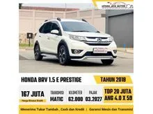 2018 Honda BR-V 1.5 E Prestige SUV Matic Putih Honda BRV Kondisi Super Siap Pakai Harga Termurah
