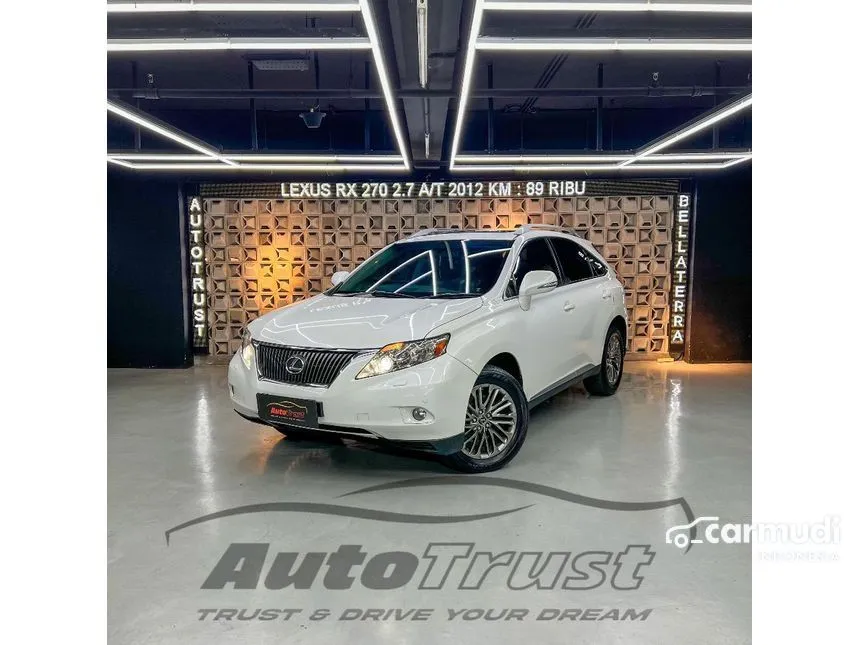 2012 Lexus RX270 RX270 SUV