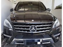 Merc Benz ML 400 AMG Th. 2014) Black On Beige H. 825JT #jualcepatpemiliklangsung
