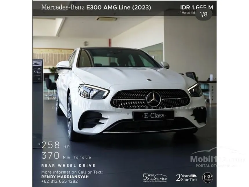 2022 Mercedes-Benz E300 AMG Line Sedan