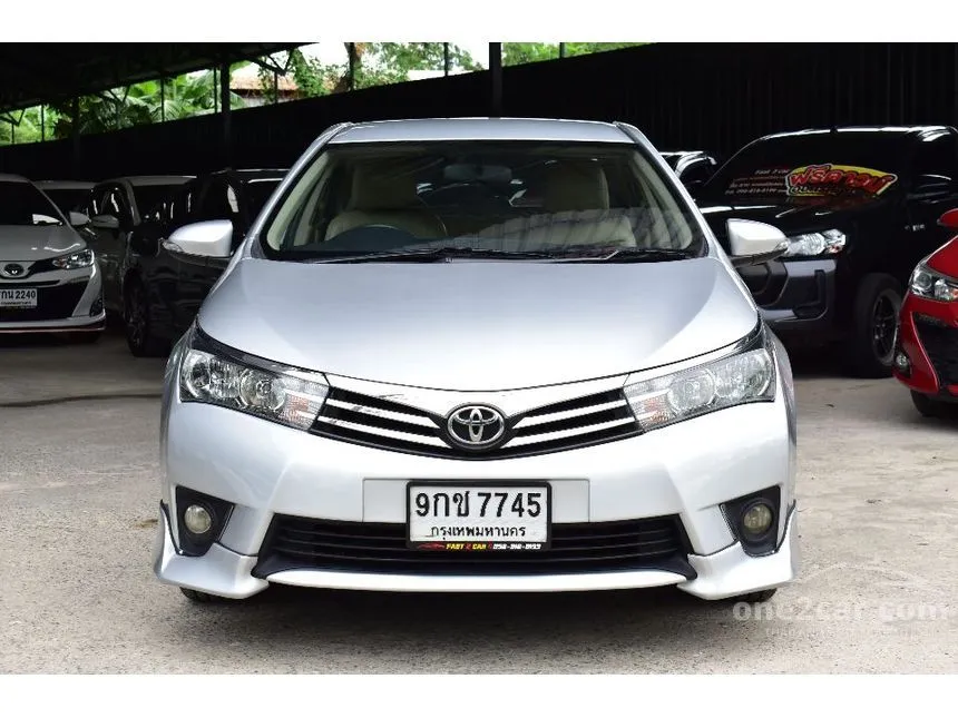2014 Toyota Corolla Altis E Sedan