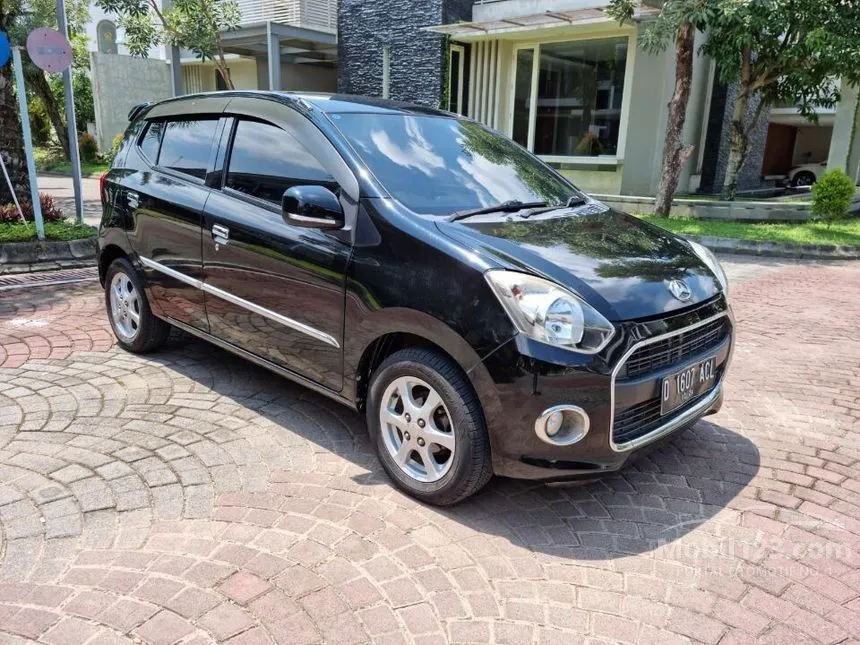 Jual Mobil Daihatsu Ayla 2014 X 1.0 di Yogyakarta Manual Hatchback Hitam Rp 80.000.000