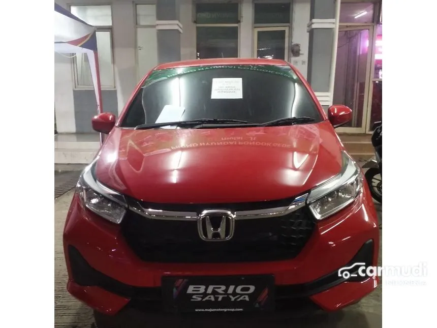 Jual Mobil Honda Brio 2024 E Satya 1.2 di DKI Jakarta Automatic Hatchback Merah Rp 170.000.000