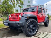 2011 Jeep Wrangler 3.8 Unlimited Sport SUV Nik2011 Red On Black Km5000 4Doors #AUTOHIGH #BEST DEAL