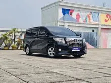 2017 Toyota Alphard 2.5 X MPV Wellcab AT Hitam KM 95RB