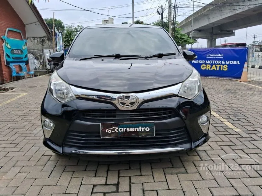 Jual Mobil Toyota Calya 2017 G 1.2 di Jawa Barat Automatic MPV Hitam Rp 120.000.000