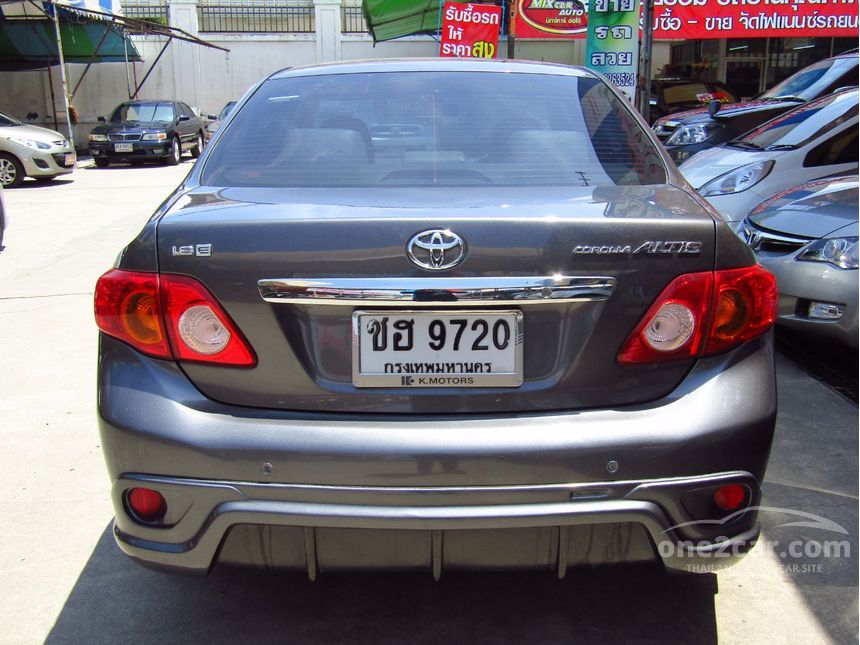 2008 Toyota Corolla Altis E Sedan
