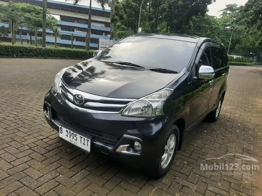 Jual Mobil Toyota Avanza 2015 G 1.3 di Jawa Barat Manual MPV Hitam Rp 125.000.000