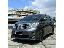 2011 Toyota Alphard 2.4 S MPV AT Matik CBU Jepang Original Abu-abu