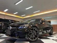 2018 Mercedes-Benz C300 2.0 AMG Coupe TOTAL DP 325JT Black On Saddle Tan Service Record ATPM Kondisi Mulus Harga Nego Banyak TOTAL DP RINGAN