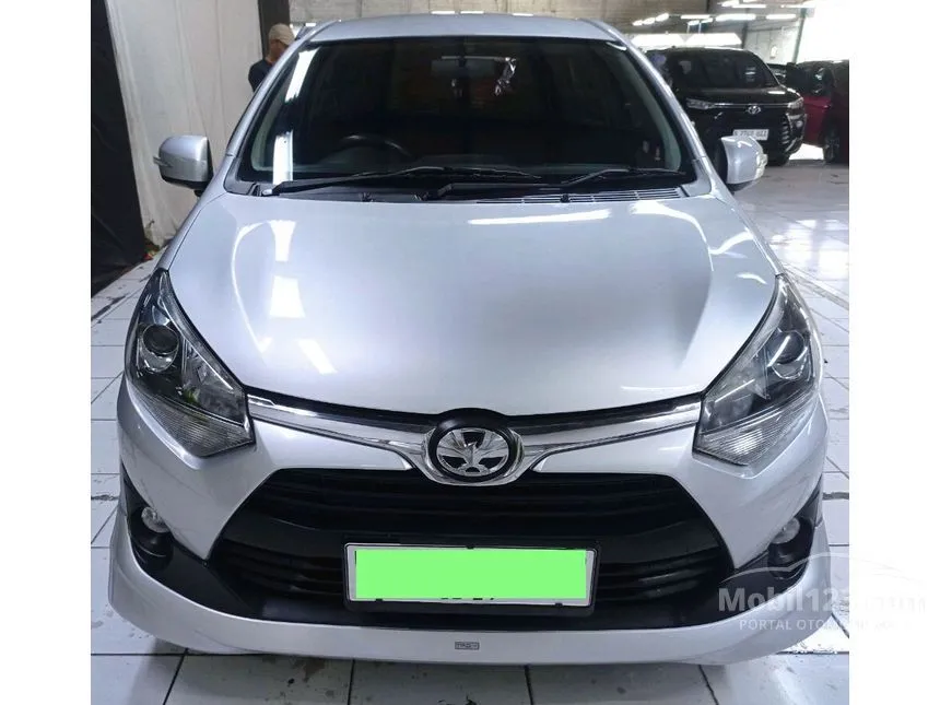 Jual Mobil Toyota Agya 2018 TRD 1.2 di Banten Manual Hatchback Silver Rp 108.000.000