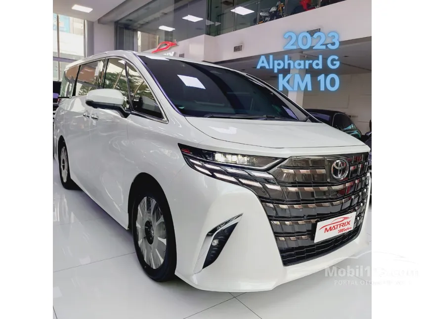Jual Mobil Toyota Alphard 2023 G 2.5 di DKI Jakarta Automatic MPV Putih Rp 1.675.000.000