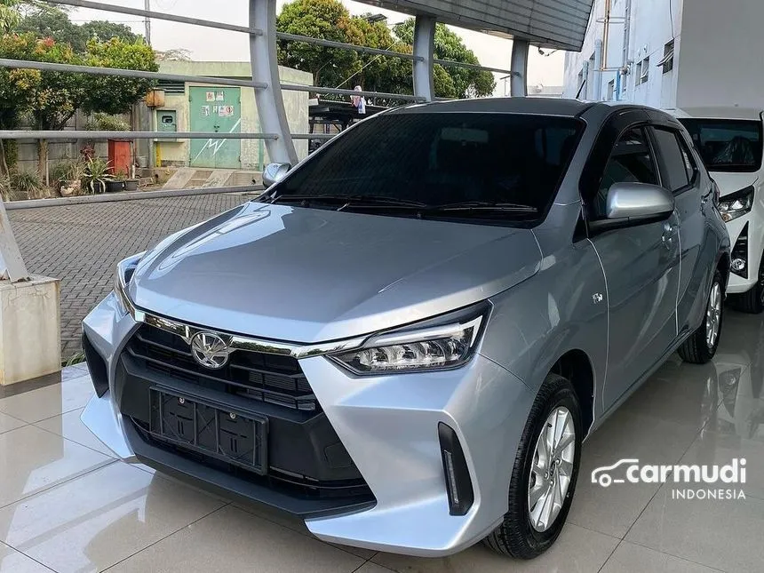 Jual Mobil Toyota Agya 2024 G 1.2 di DKI Jakarta Manual Hatchback Silver Rp 160.400.000