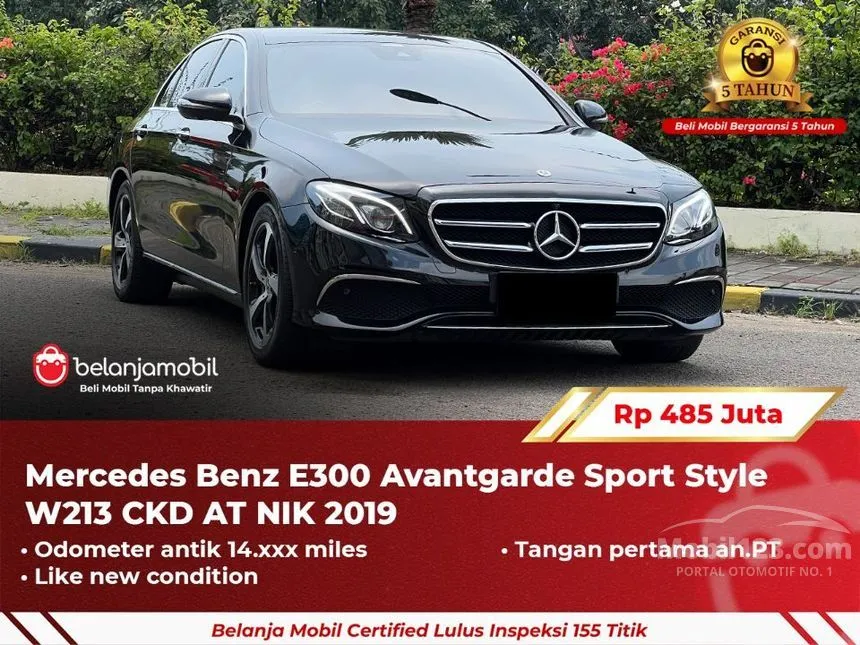 2019 Mercedes-Benz E300 Avantgarde SportStyle Sedan