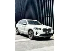 2022 BMW X3 2.0 sDrive20i xLine SUV Panoramic (Faktur 2023) White on Brown Odo 40 Rb (TERMURAH)