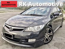 HONDA CIVIC 1.8 MUGEN (A) FULL SPEC LEATHER SEAT DVD TIP-TOP CONDITION NO GST 2008
