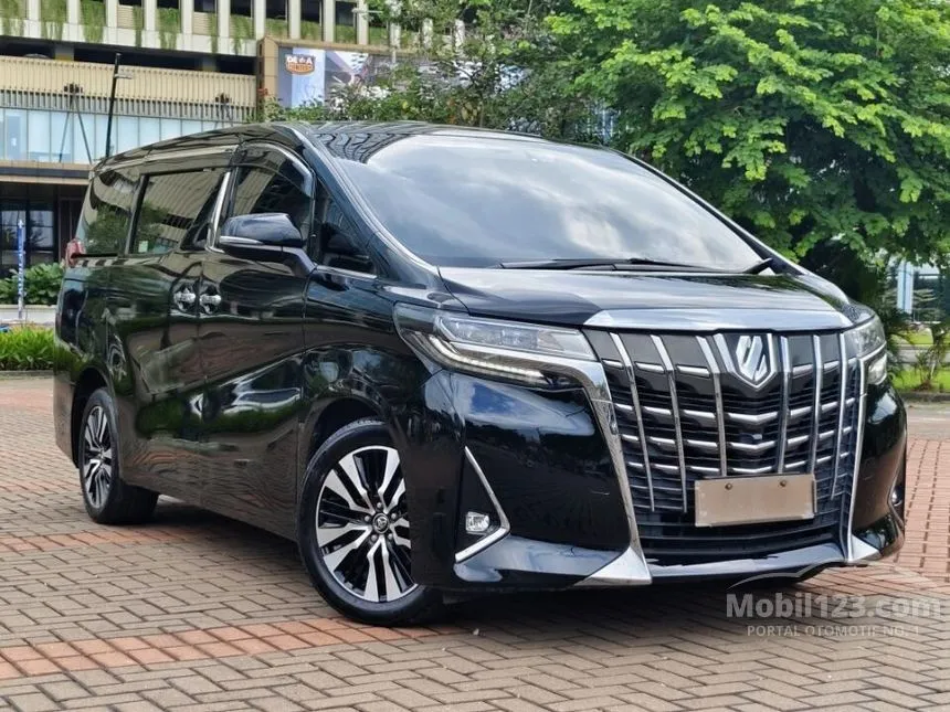 Jual Mobil Toyota Alphard 2018 G 2.5 di Banten Automatic Van Wagon Hitam Rp 750.000.000