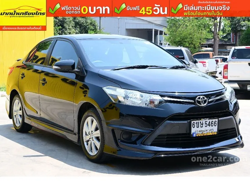 2015 Toyota VIOS E Sedan
