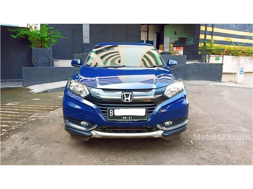 Jual Mobil Honda HR-V 2016 E 1.5 di DKI Jakarta Automatic SUV Biru Rp 