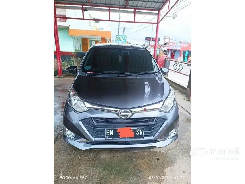 Jual Mobil Daihatsu Sigra 2019 R 1.2 di Riau Manual MPV Abu