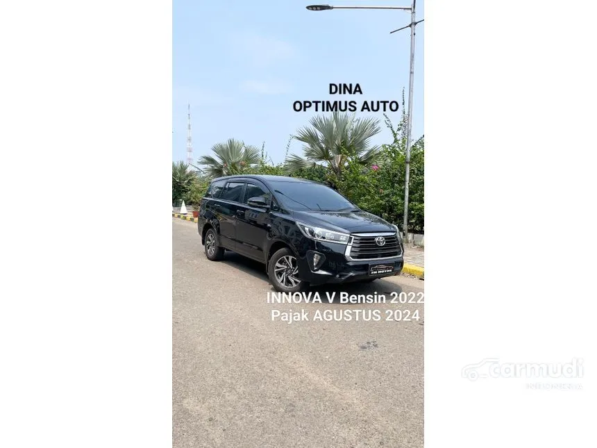 Jual Mobil Toyota Kijang Innova 2022 V 2.0 di DKI Jakarta Automatic MPV Hitam Rp 355.000.000
