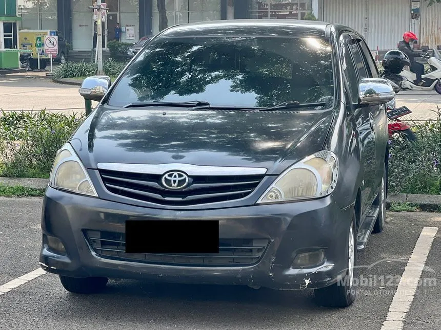 Jual Mobil Toyota Kijang Innova 2009 G 2.5 di Banten Manual MPV Hitam ...