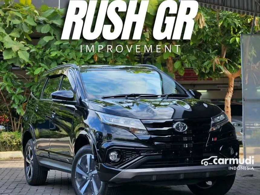 Jual Mobil Toyota Rush 2024 S GR Sport 1.5 di Banten Automatic SUV Hitam Rp 290.450.000