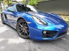 2014 Porsche Cayman S GTS 2.7 PDK Coupe PORSCHE MALAYSIA WARRANTY FACELIFT 3.4 CBU