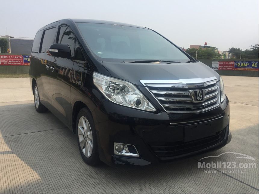 Jual Mobil Toyota Alphard  2013 G G 2 4 di Banten Automatic 