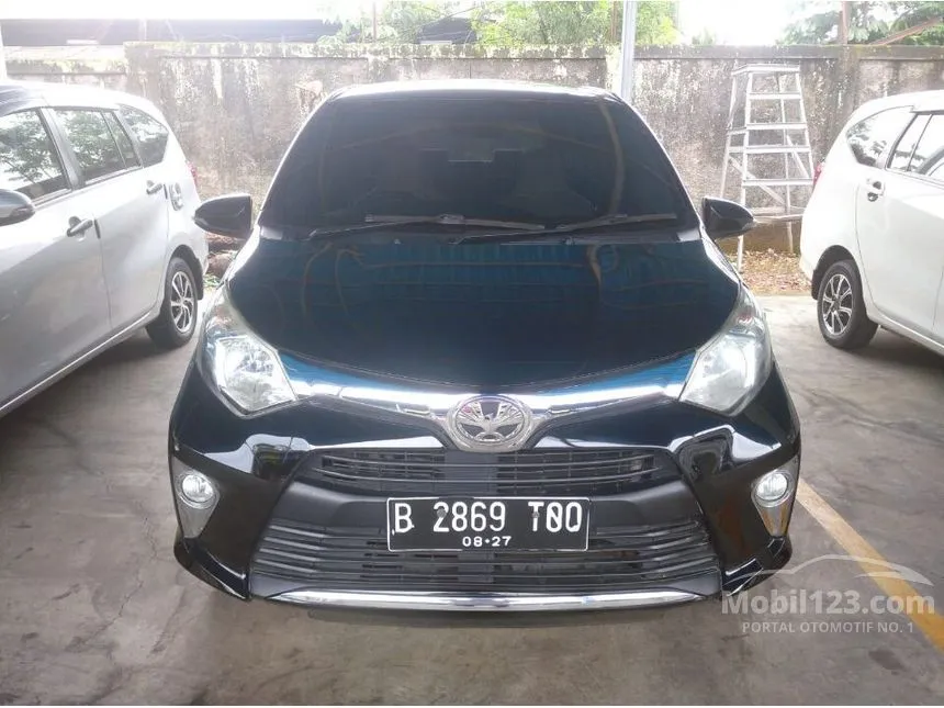 Jual Mobil Toyota Calya 2017 G 1.2 di Jawa Barat Automatic MPV Hitam Rp 122.000.000