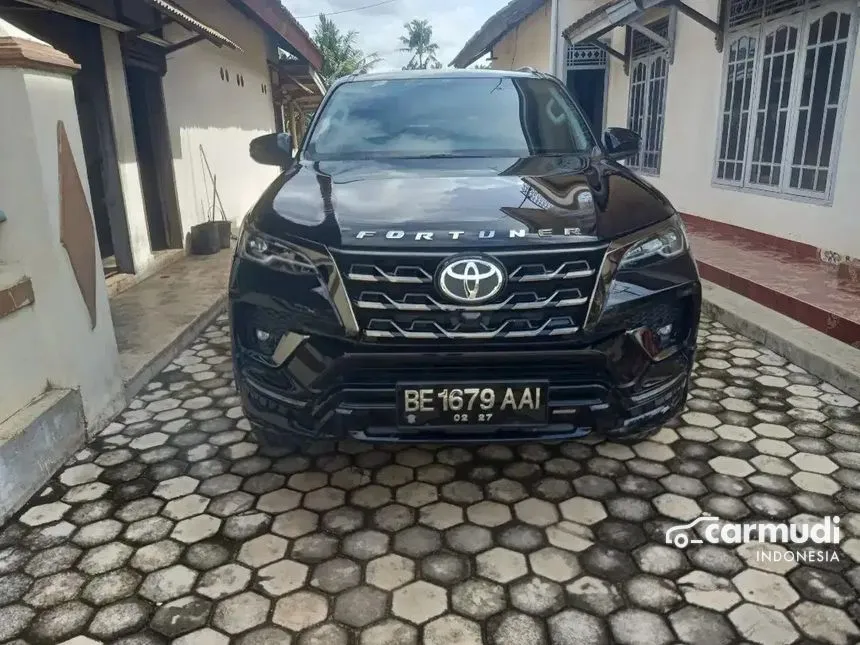 Jual Mobil Toyota Fortuner 2022 GR Sport 2.8 di Lampung Automatic SUV Hitam Rp 558.000.000