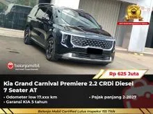 2024 KIA Grand Carnival 2.2 Premier 7 Seater MPV AT Hitam NIK 2024 [ LOW KM 17RB ]