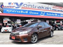 2014 Toyota Corolla Altis 1.6 (ปี 14-18) G Sedan AT