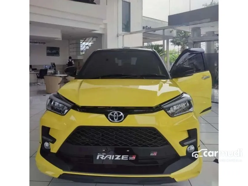 Jual Mobil Toyota Raize 2023 GR Sport 1.0 di DKI Jakarta Automatic Wagon Kuning Rp 235.000.000