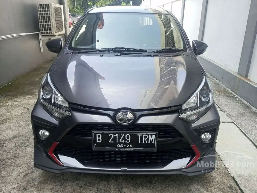 Jual Mobil Toyota Agya 2021 TRD 1.2 di Jawa Barat Manual Hatchback Abu