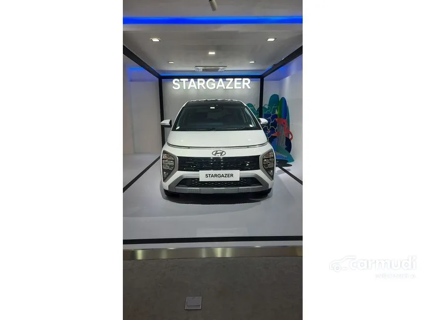 Jual Mobil Hyundai Stargazer 2024 Prime 1.5 di DKI Jakarta Automatic Wagon Putih Rp 285.000.000