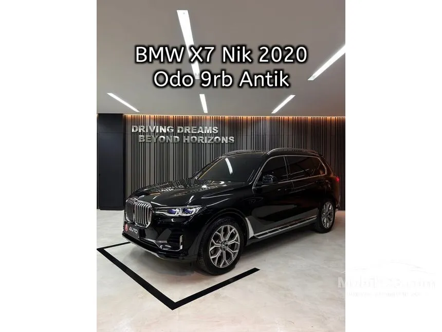 Jual Mobil BMW X7 2020 xDrive40i 3.0 di DKI Jakarta Automatic Wagon Hitam Rp 1.495.000.000