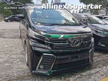 2015 Toyota Vellfire 2.5 Z G Edition MPV FULL SPEC