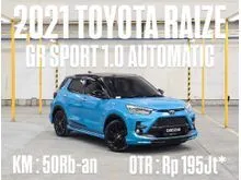 2021 Toyota Raize 1.0 GR Sport (2 Tone) SUV BELI MOBIL BEKAS BEBAS CEMAS, HANYA DI CARSOME. TERMURAH BERKUALITAS DAN BERGARANSI.