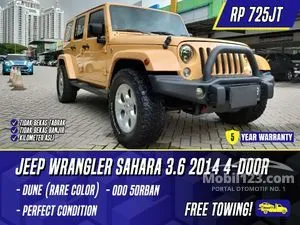 2014 Jeep Wrangler 3.6 Sahara Unlimited 4 Door SUV