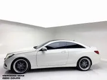 2014 Mercedes-Benz E200 2.0 CGI Coupe AMG. Mulus Terawat. Low KM. HARGA BEST DEAL NEGOTIABLE YA. Sedan MERCY 2 Pintu. Cocok Utk Pemakaian Harian..