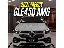 2021 Mercedes-Benz GLE450 3.0 AMG Line 4MATIC CKD SUV White on Black Mercy GLE 450 Putih