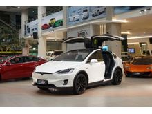 2019 Tesla Model X 0.0 75D Wagon Performance Pearl White Multi Coat on All Black